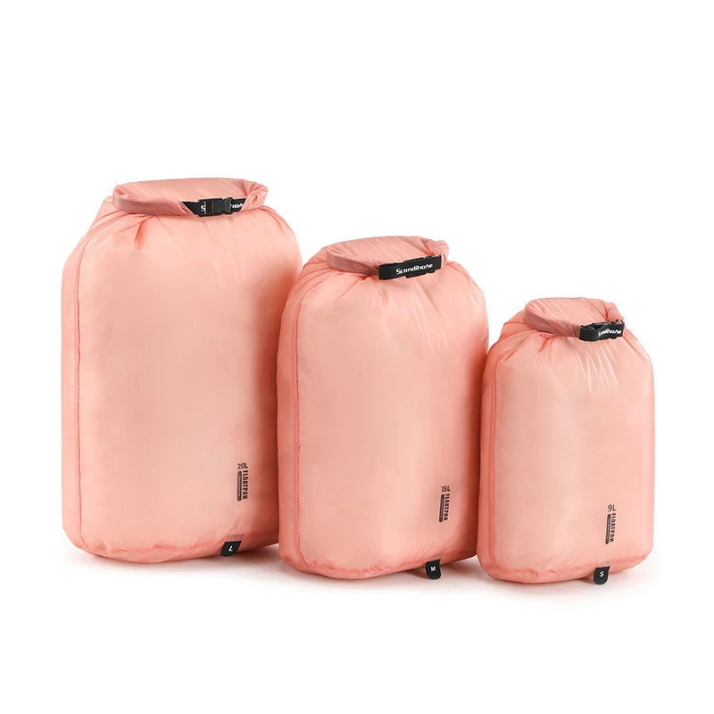 Waterproof Dry Bag – Ultralight 15D Roll-Top Dry Sack for Hiking, Camping & Travel