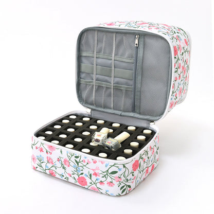 Pack3Ease™ Nail Polish Storage Case – Keep Every Color Neat & Visible
