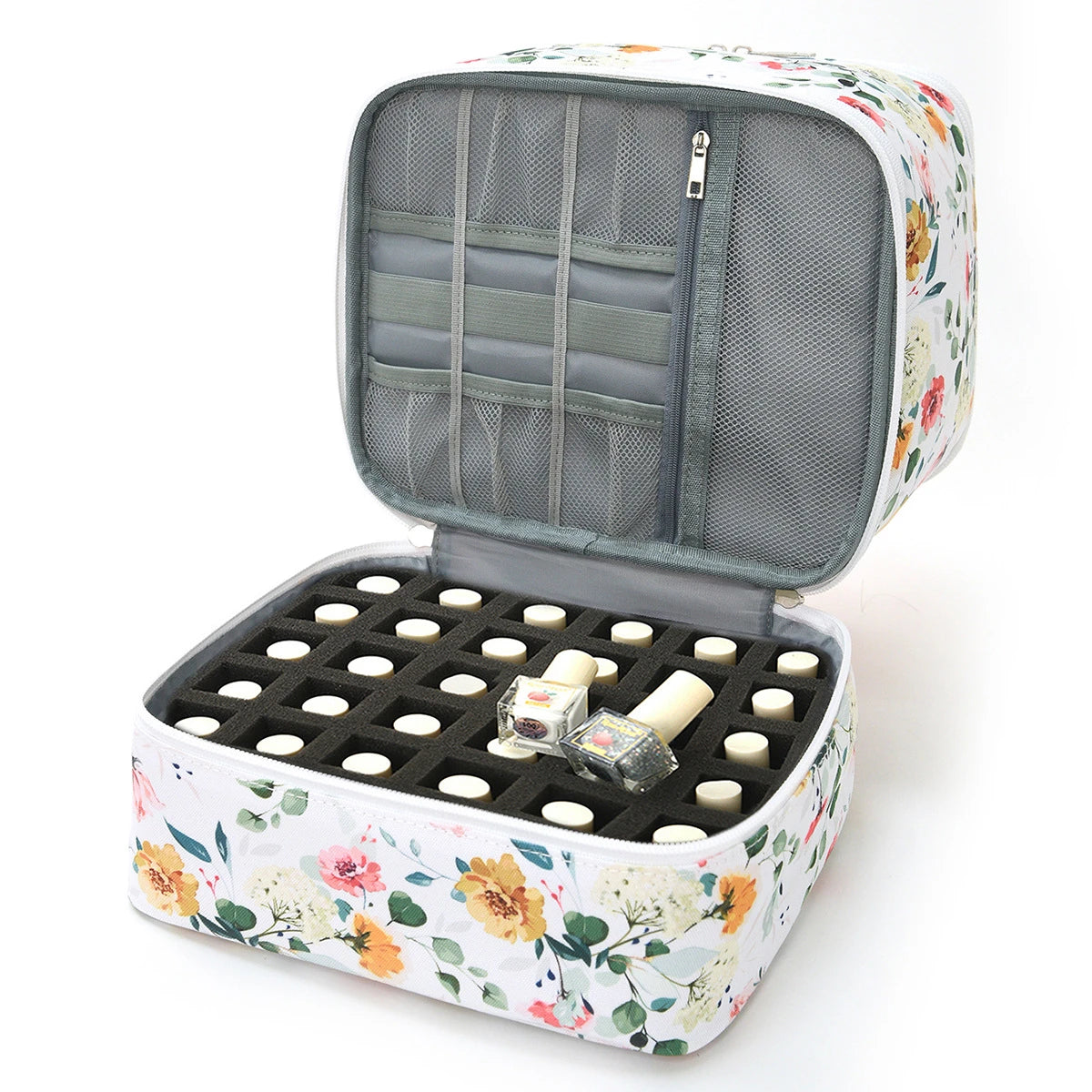 Pack3Ease™ Nail Polish Storage Case – Keep Every Color Neat & Visible