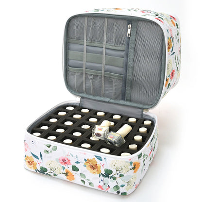 Pack3Ease™ Nail Polish Storage Case – Keep Every Color Neat & Visible