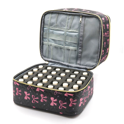 Pack3Ease™ Nail Polish Storage Case – Keep Every Color Neat & Visible