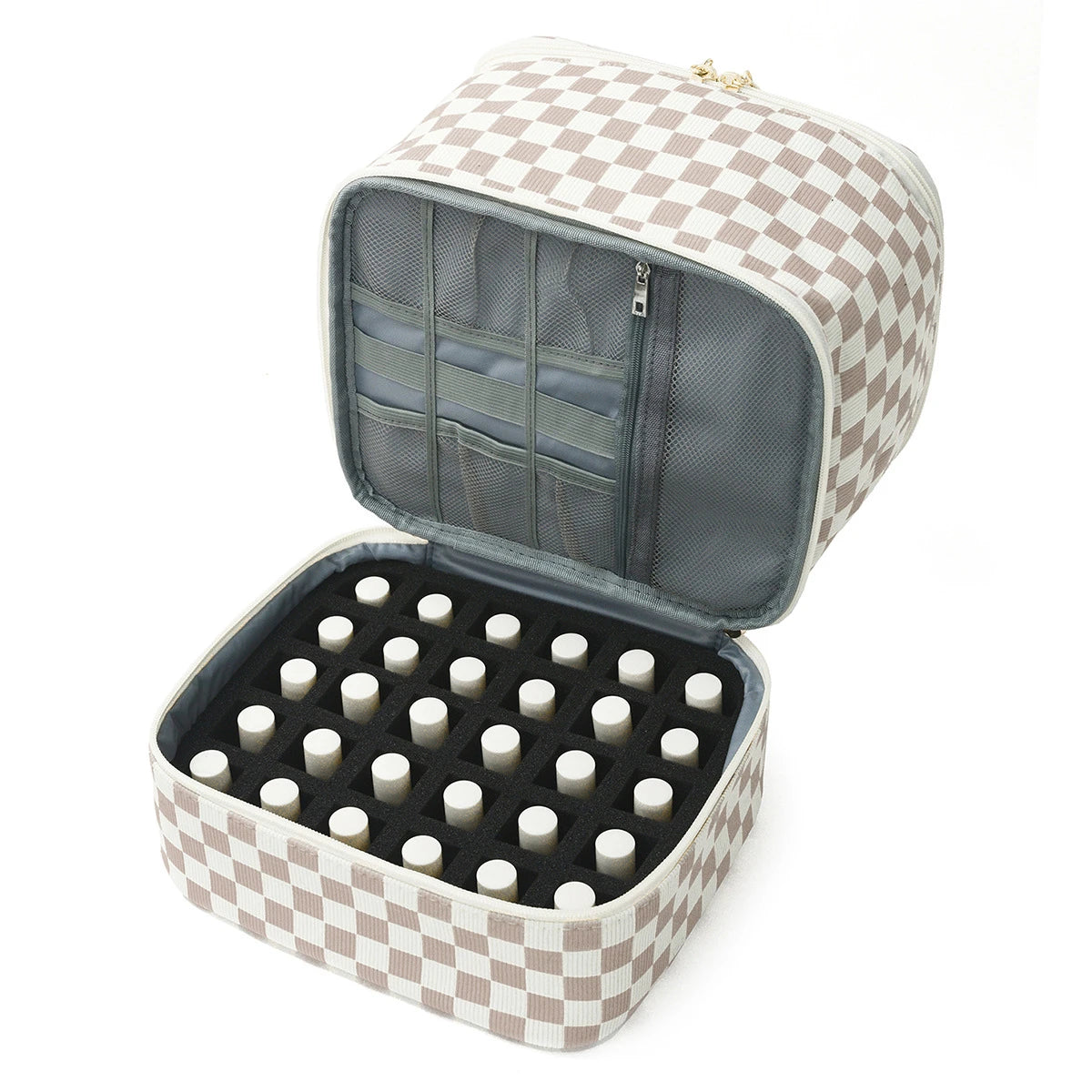 Pack3Ease™ Nail Polish Storage Case – Keep Every Color Neat & Visible