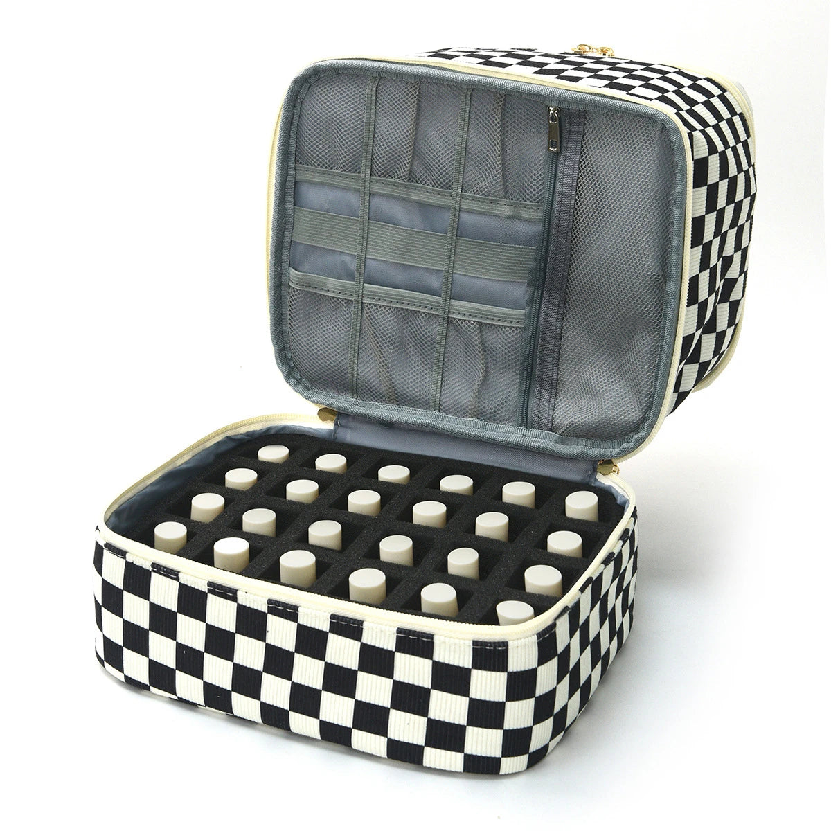 Pack3Ease™ Nail Polish Storage Case – Keep Every Color Neat & Visible
