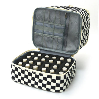 Pack3Ease™ Nail Polish Storage Case – Keep Every Color Neat & Visible