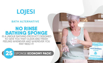 Pack3Ease™ No-Rinse Travel Body Wipes – Instant Foaming Cleanse