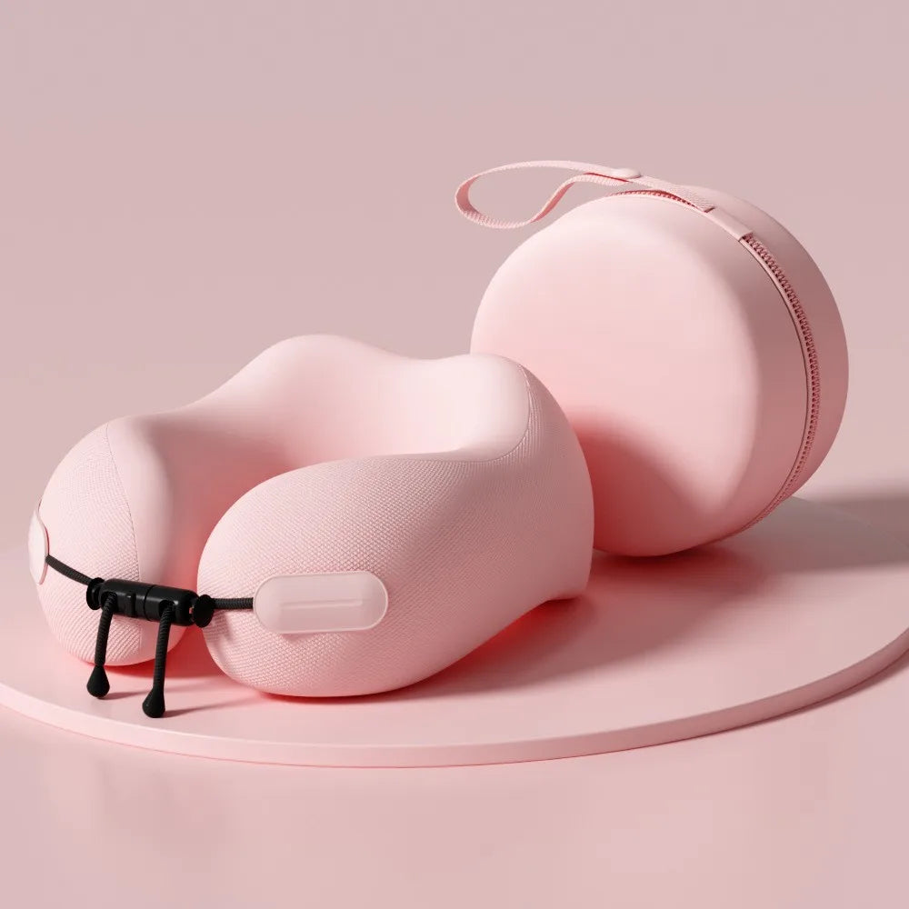 Pack3Ease™ CloudRest Memory Foam Travel Pillow