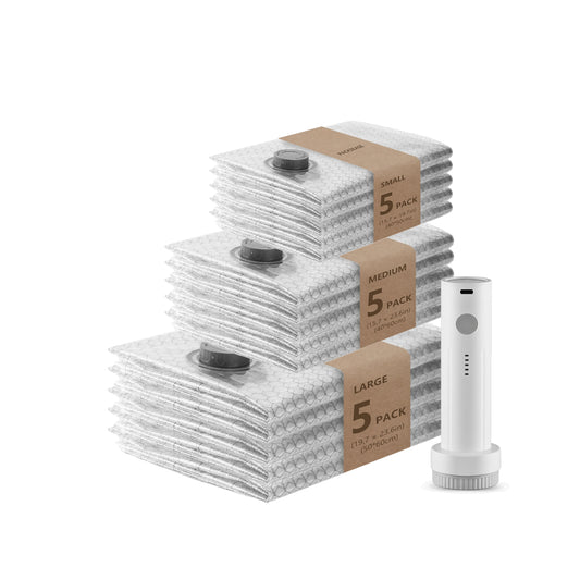 Pack3Ease™ SpaceSaver Vacuum Storage Bags