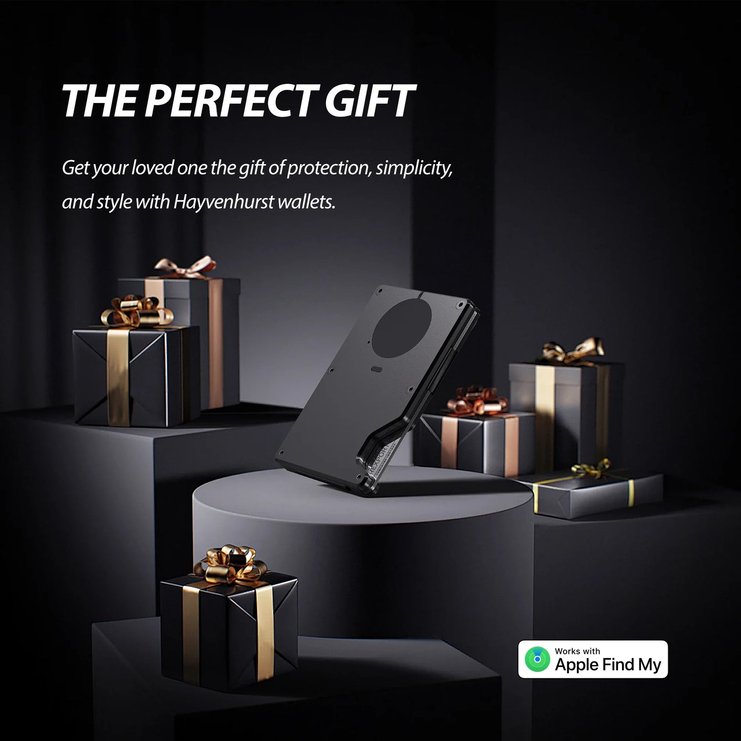 Pack3ease™ Air Wallet | The Ultimate Slim Smart Wallet with Apple Find My & RFID Protection