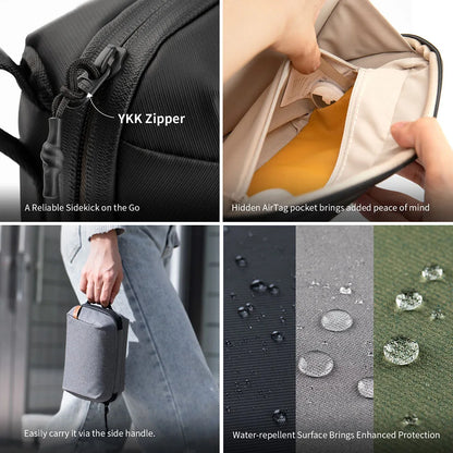 PACK3EASE™ Premium Travel Tech Organizer – Water-Resistant Electronics Case for Smart Organization
